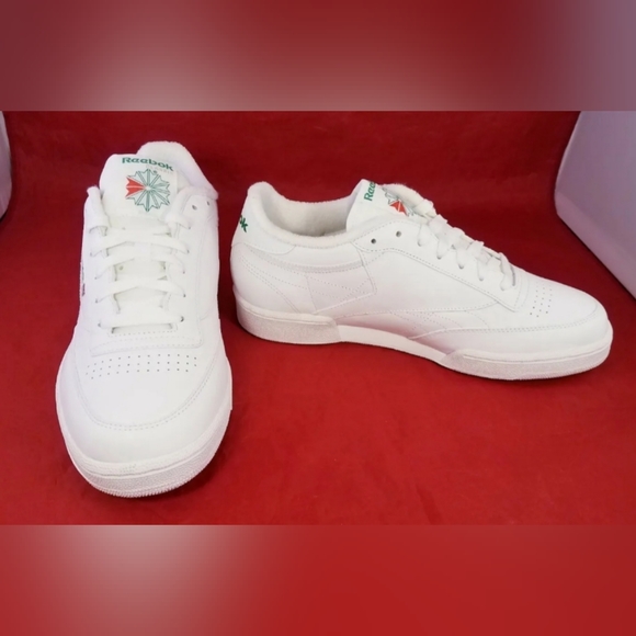 NEW REEBOK CLASSIC WHITE MAN SNEAKERS VINTAGE SHOES SIZE 9/42 - Picture 3 of 9
